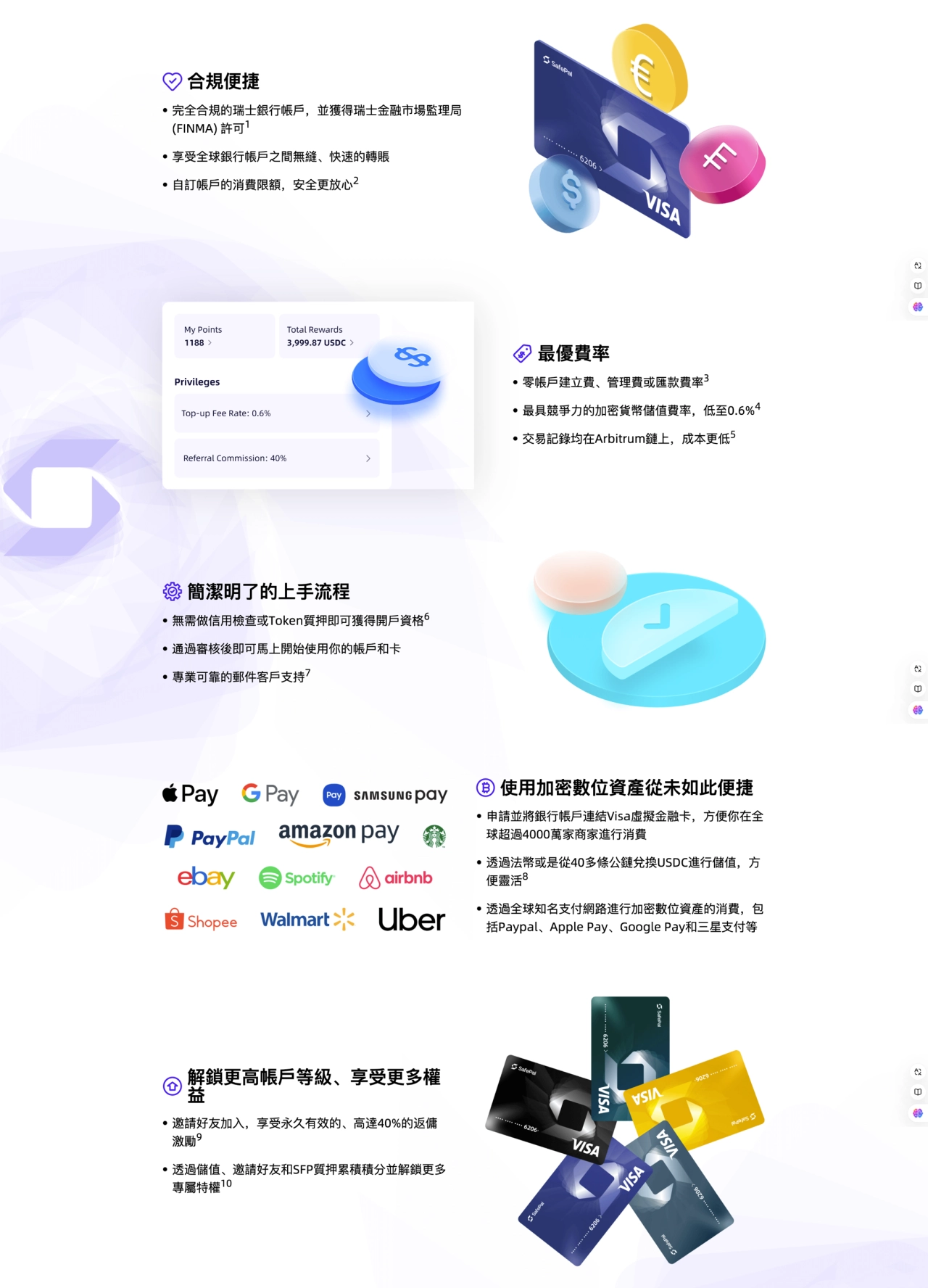 SafePal 推出了一項全新的銀行服務，允許用戶在 SafePal App 中開立瑞士銀行帳戶，並申請 Safe Visa 虛擬金融卡。