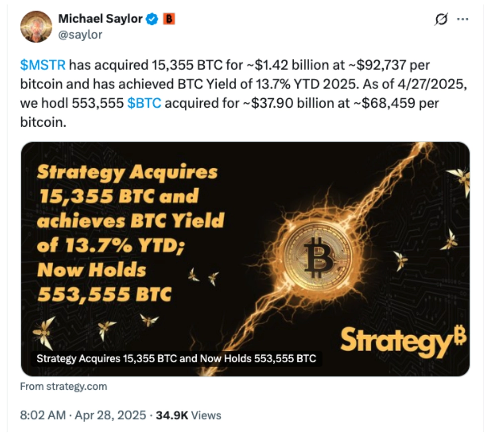 資料來源:Michael Saylor